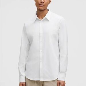 Men's Lululemon White Button-Down